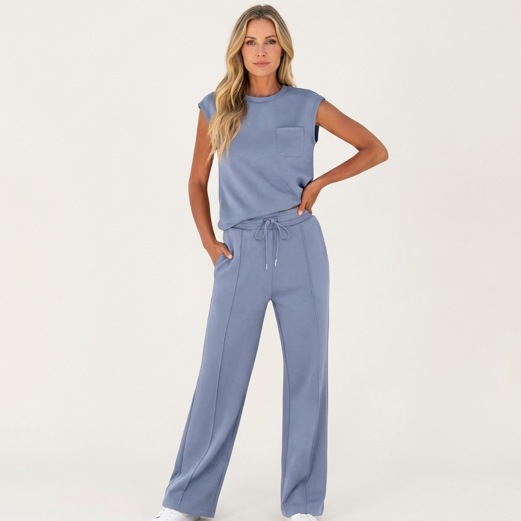 Caiya | Casual Summer Soft Lounge Co-Ord