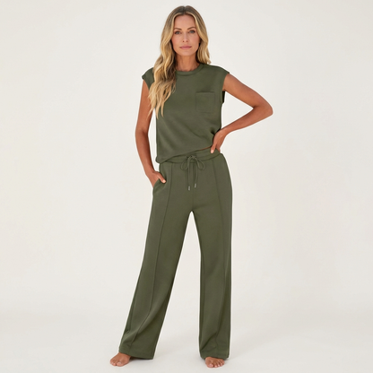 Caiya | Casual Summer Soft Lounge Co-Ord