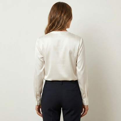 Tayra | Elegant Satin Blouse