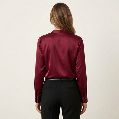 Tayra | Elegant Satin Blouse