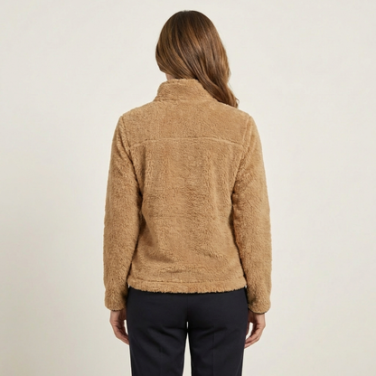 Eliana | Fluffy Half-Zip Sweatshirt