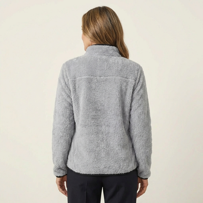 Eliana | Fluffy Half-Zip Sweatshirt