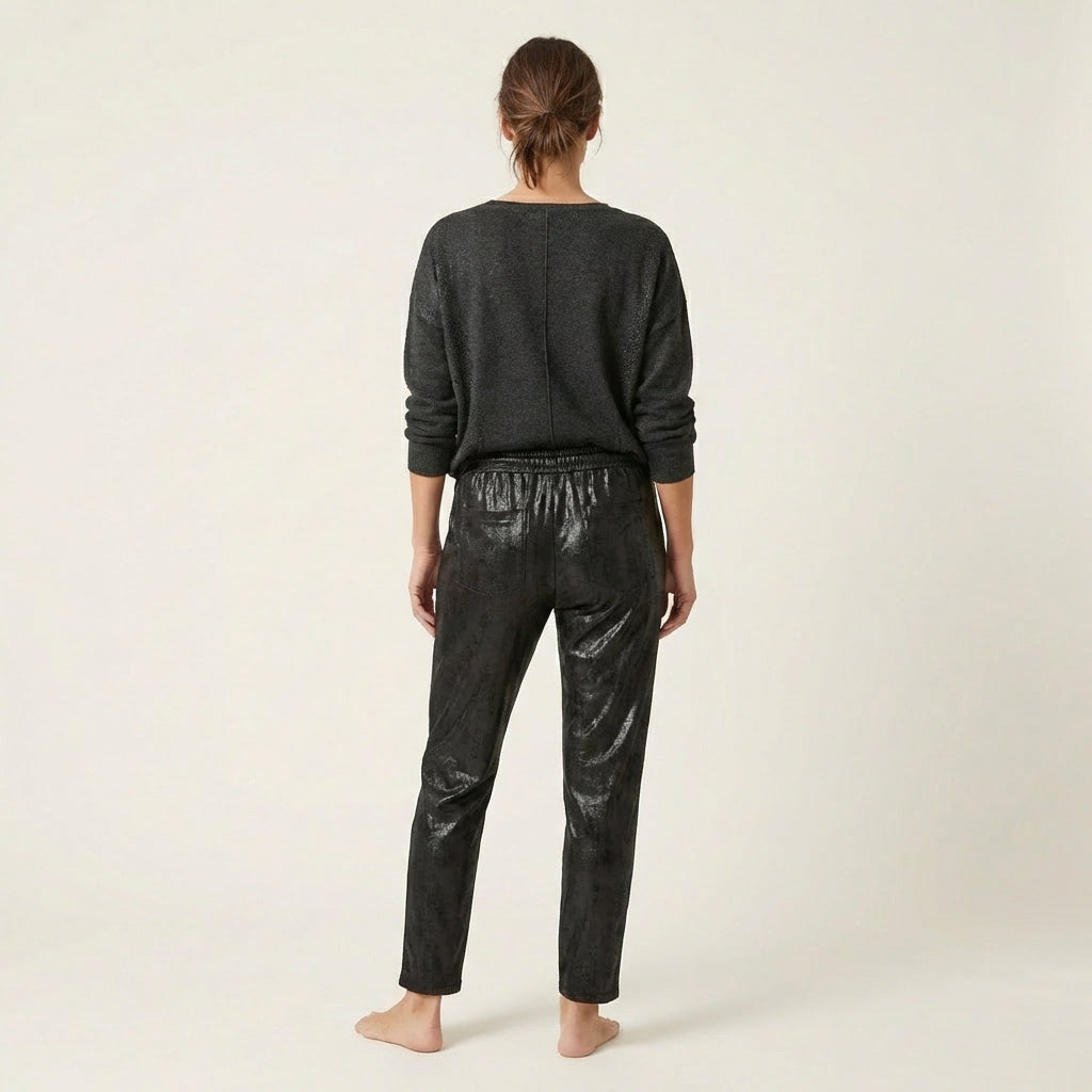 Emma | Sequin V-Neck Two-Piece Set