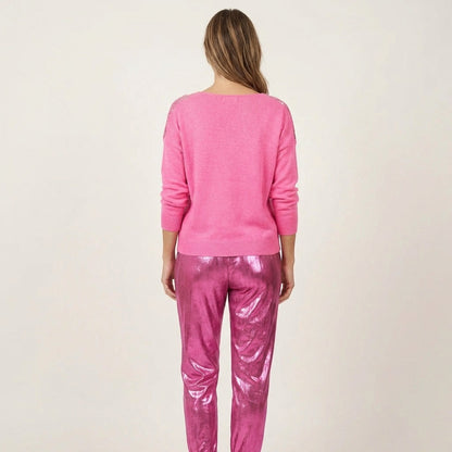 Emma | Sequin V-Neck Two-Piece Set