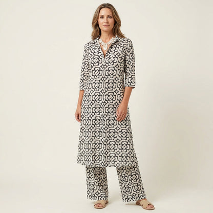 Amelia | Button-Front Two-Piece Set