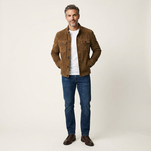 Patrick | Suede Shirt Jacket