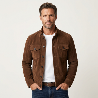 Patrick | Suede Shirt Jacket