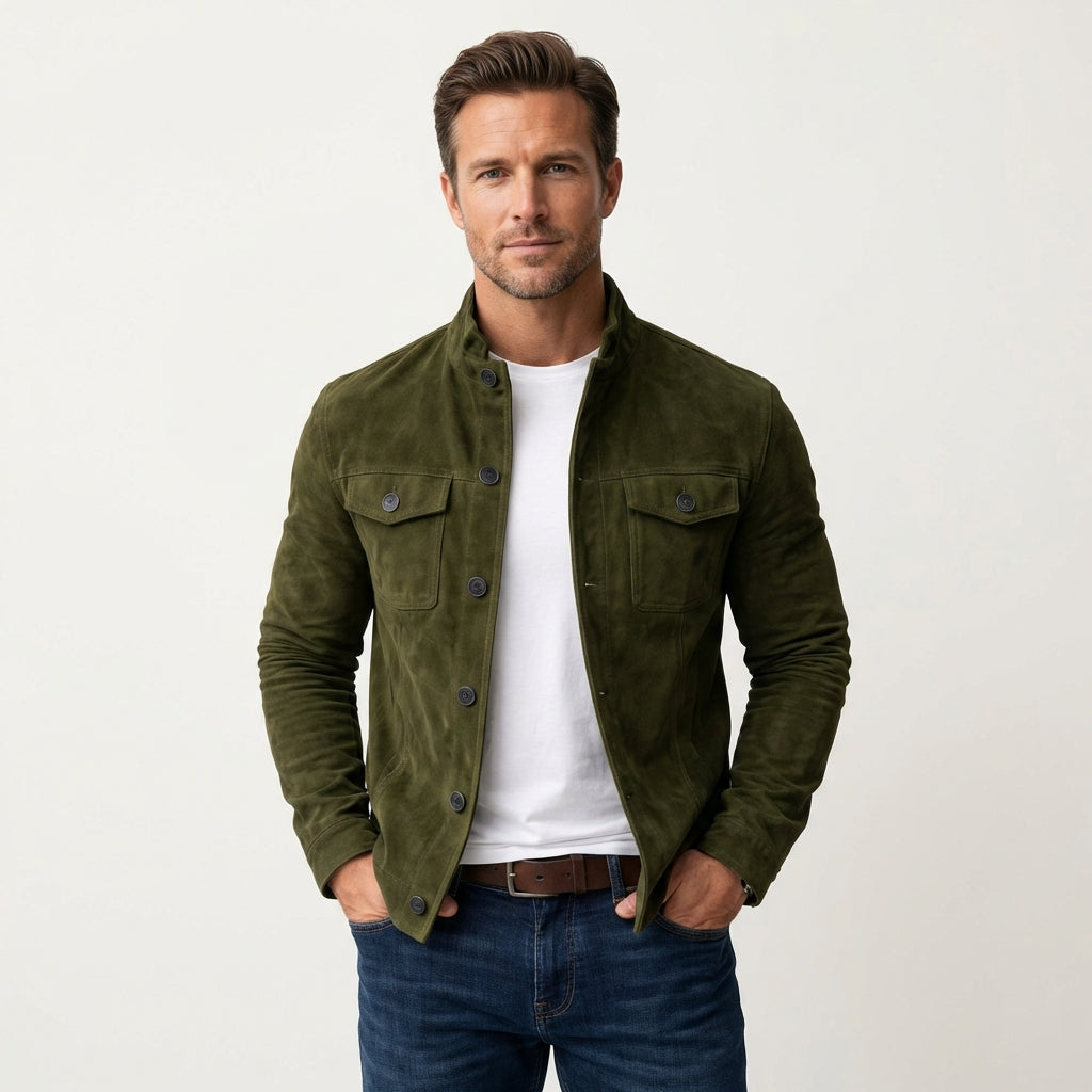 Patrick | Suede Shirt Jacket
