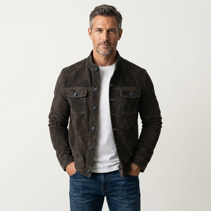 Patrick | Suede Shirt Jacket