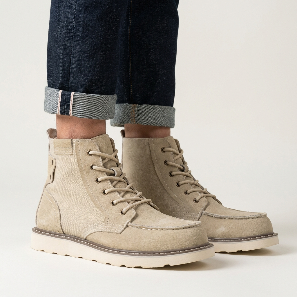 Ashton | Moc Toe Leather Boots