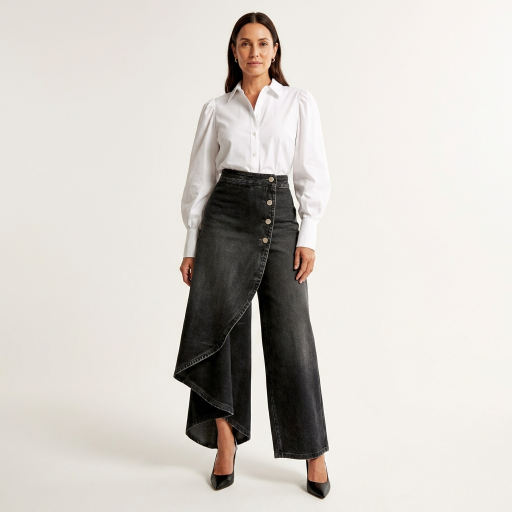 Dana | High-Waisted Wide-Leg Jeans