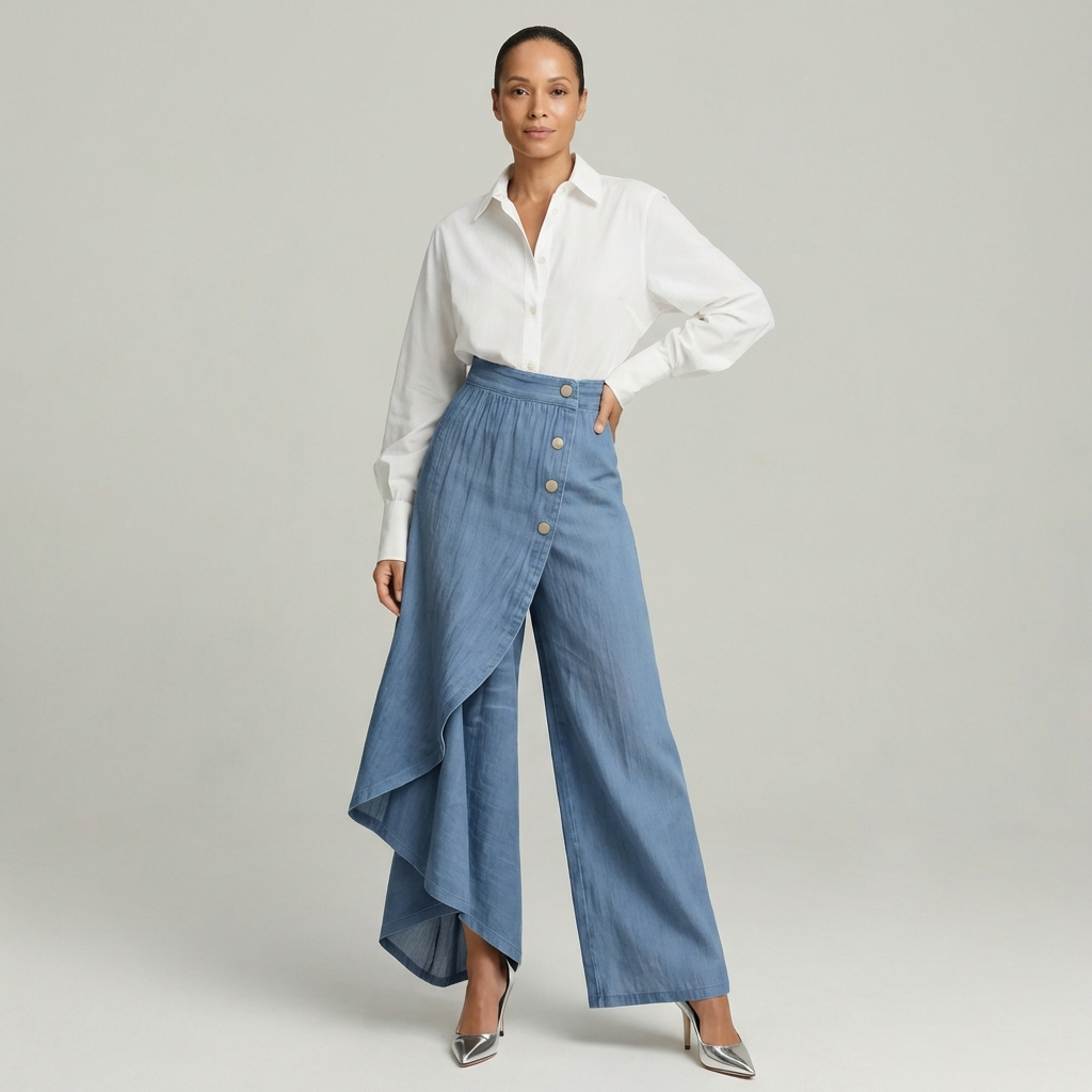 Dana | High-Waisted Wide-Leg Jeans