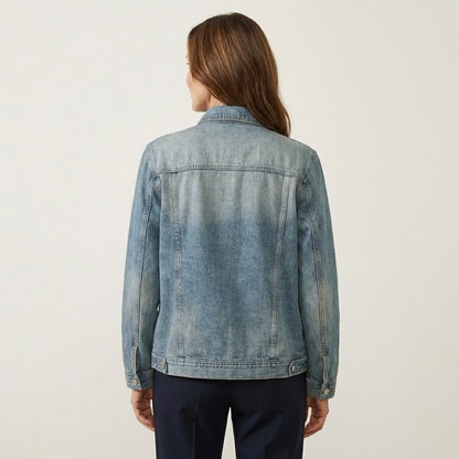 Cora | Street Style Asymmetric Button Jacket