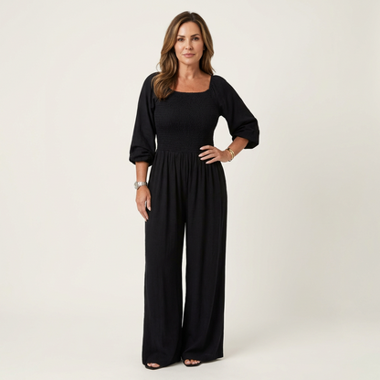 Natasha | Elastic Waist Jumpsuit