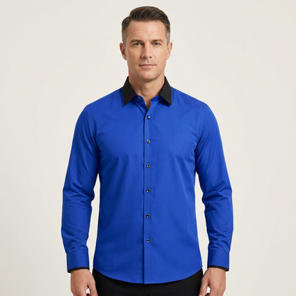 Tom | Classic Cotton Long-Sleeve Shirt
