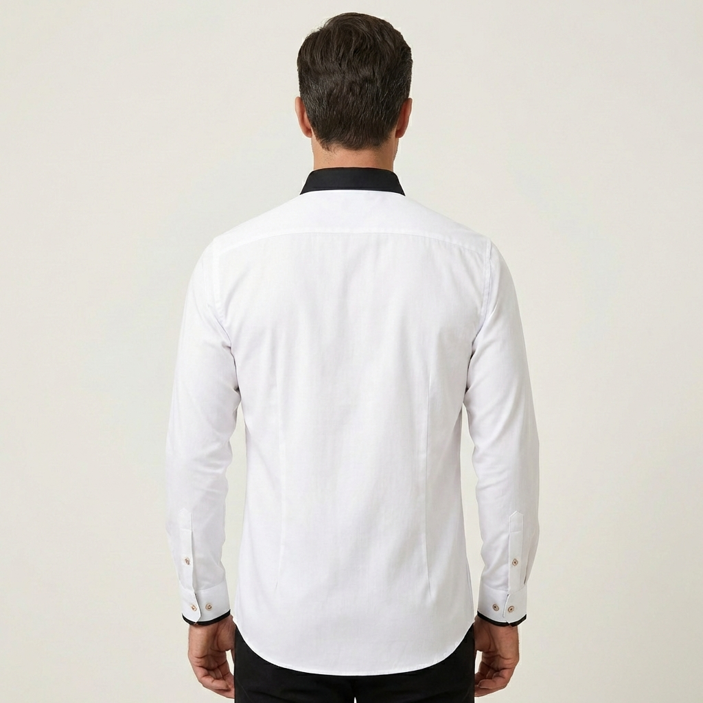 Tom | Classic Cotton Long-Sleeve Shirt