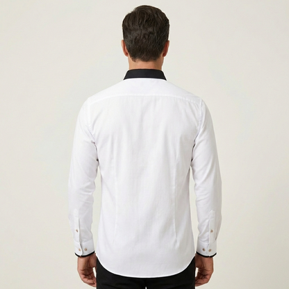Tom | Classic Cotton Long-Sleeve Shirt
