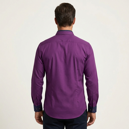 Tom | Classic Cotton Long-Sleeve Shirt