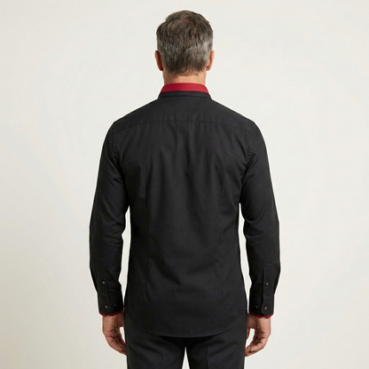 Tom | Classic Cotton Long-Sleeve Shirt