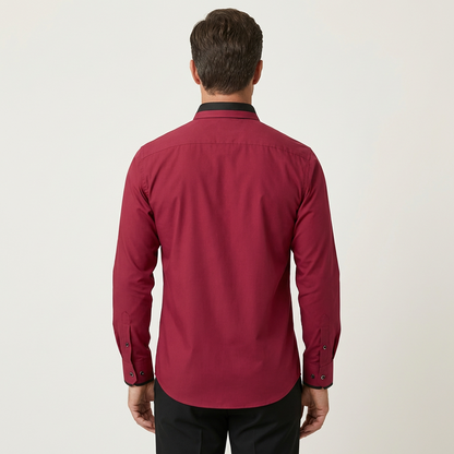 Tom | Classic Cotton Long-Sleeve Shirt