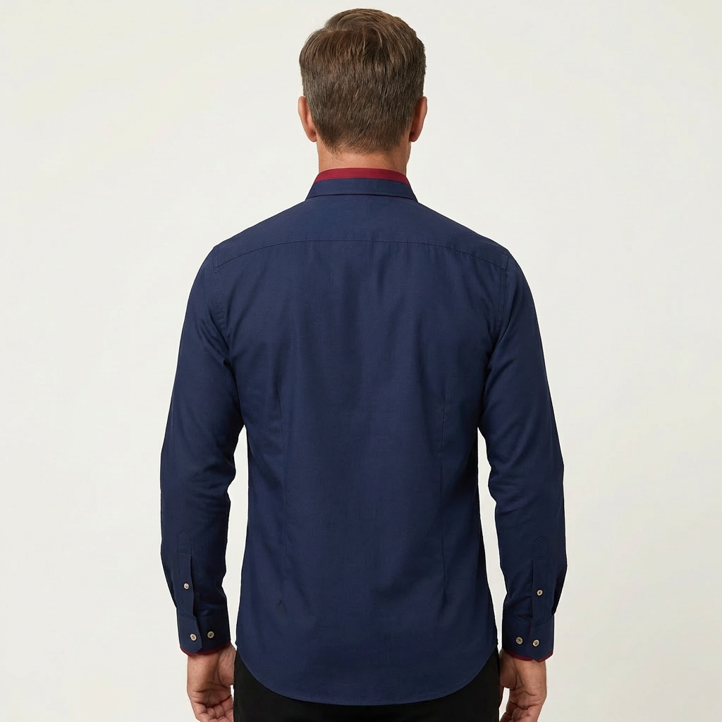 Tom | Classic Cotton Long-Sleeve Shirt