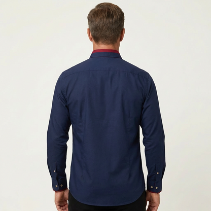 Tom | Classic Cotton Long-Sleeve Shirt