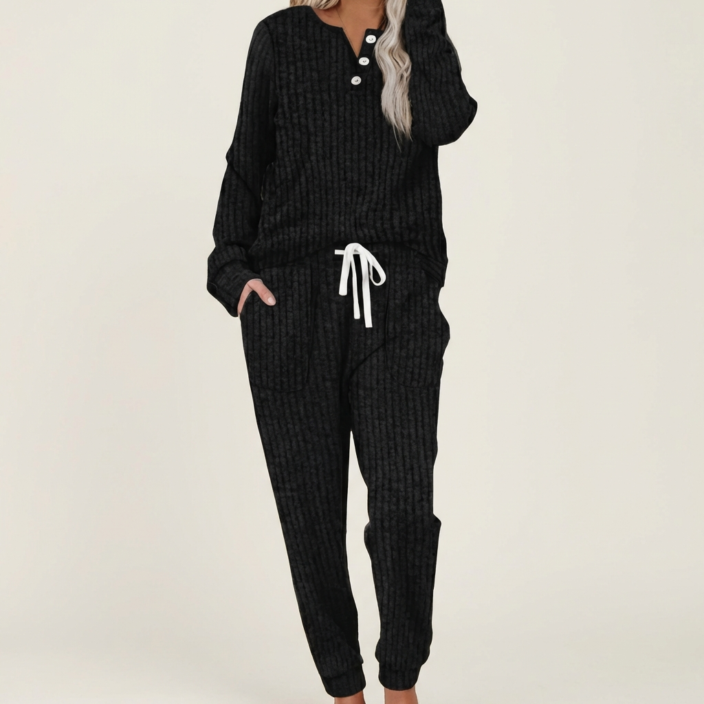 Amary | Ribbed Comfort Pyjama Set