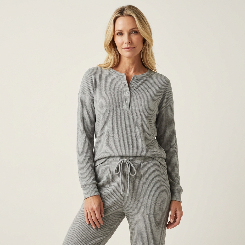 Amary | Ribbed Comfort Pyjama Set