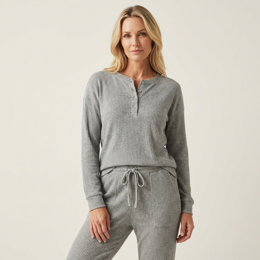 Amary | Ribbed Comfort Pyjama Set