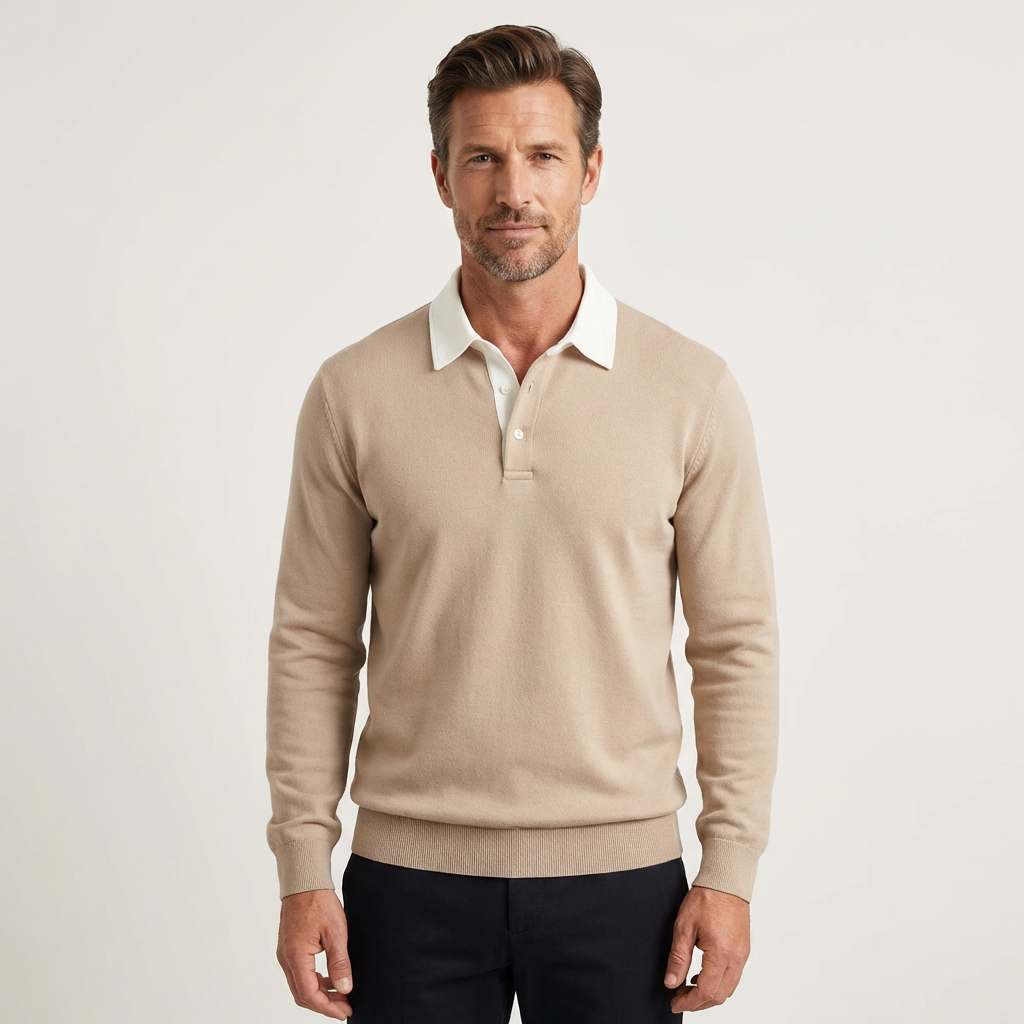 Adrian | Polo Sweater
