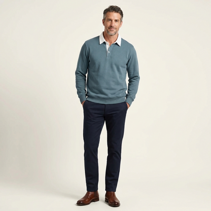 Adrian | Polo Sweater