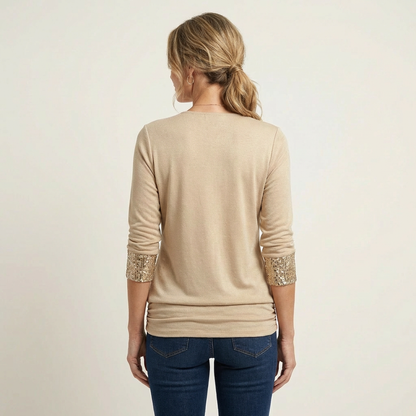 Ariella | Draped Soft-Touch Blouse