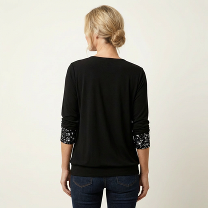 Ariella | Draped Soft-Touch Blouse