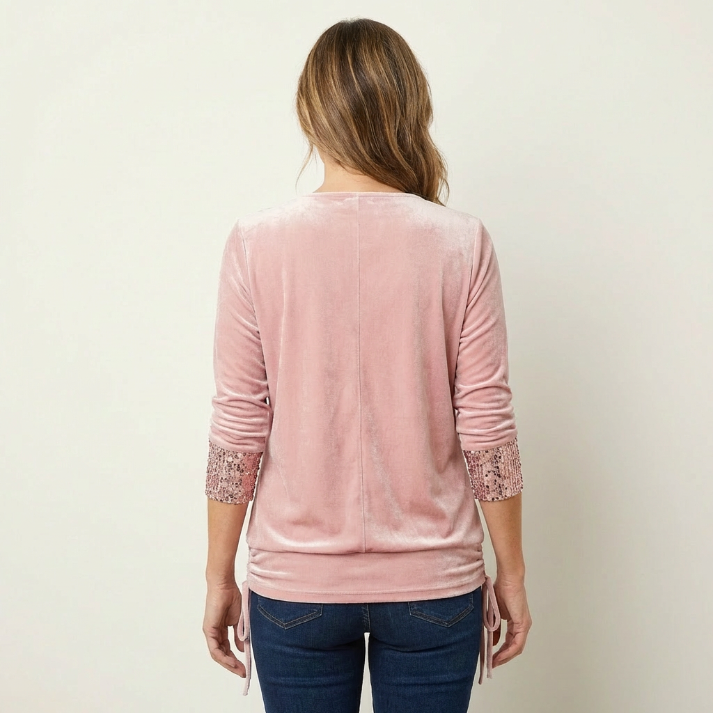 Ariella | Draped Soft-Touch Blouse