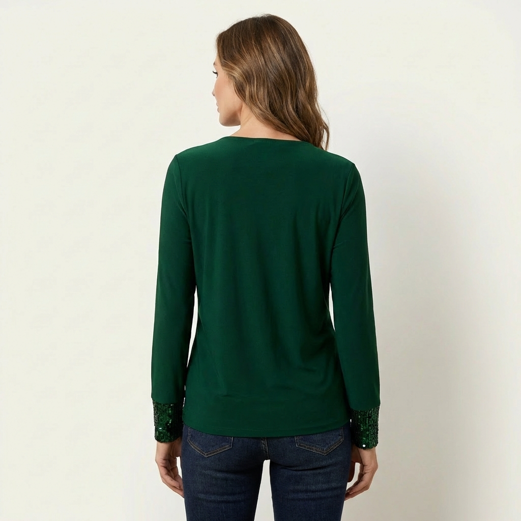 Ariella | Draped Soft-Touch Blouse