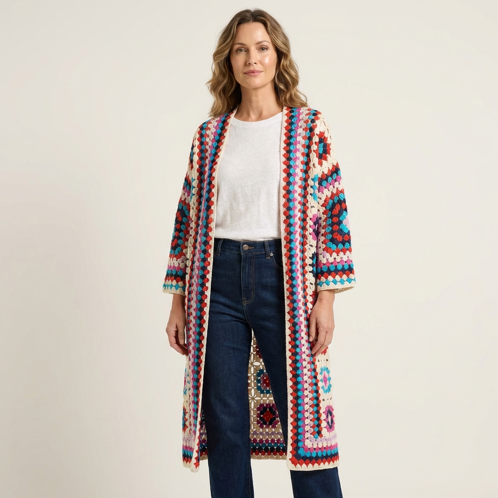 Savannah | Colorful Knit Cardigan