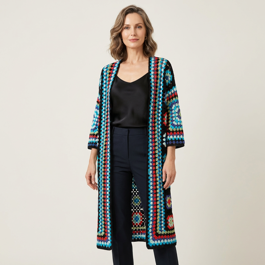 Savannah | Colorful Knit Cardigan