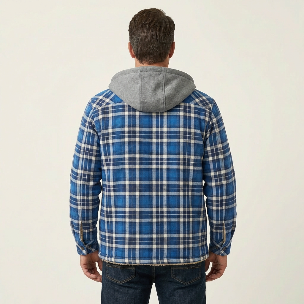 Dave | Plaid Insulated Jacket