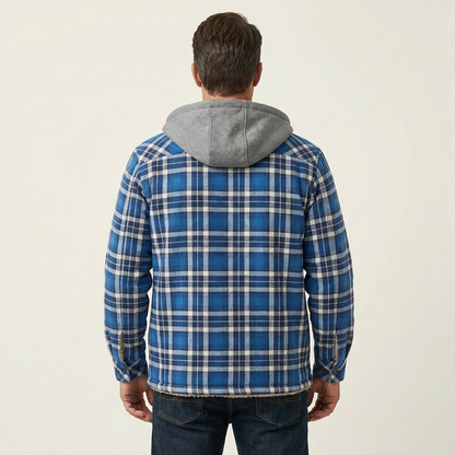 Dave | Plaid Insulated Jacket