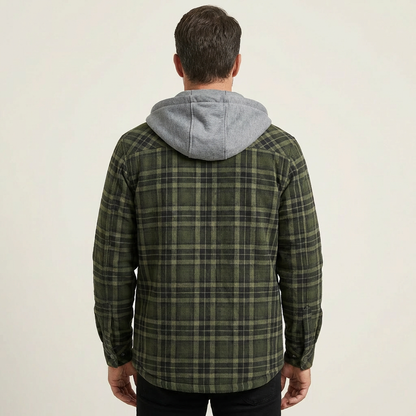 Dave | Plaid Insulated Jacket