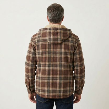 Dave | Plaid Insulated Jacket