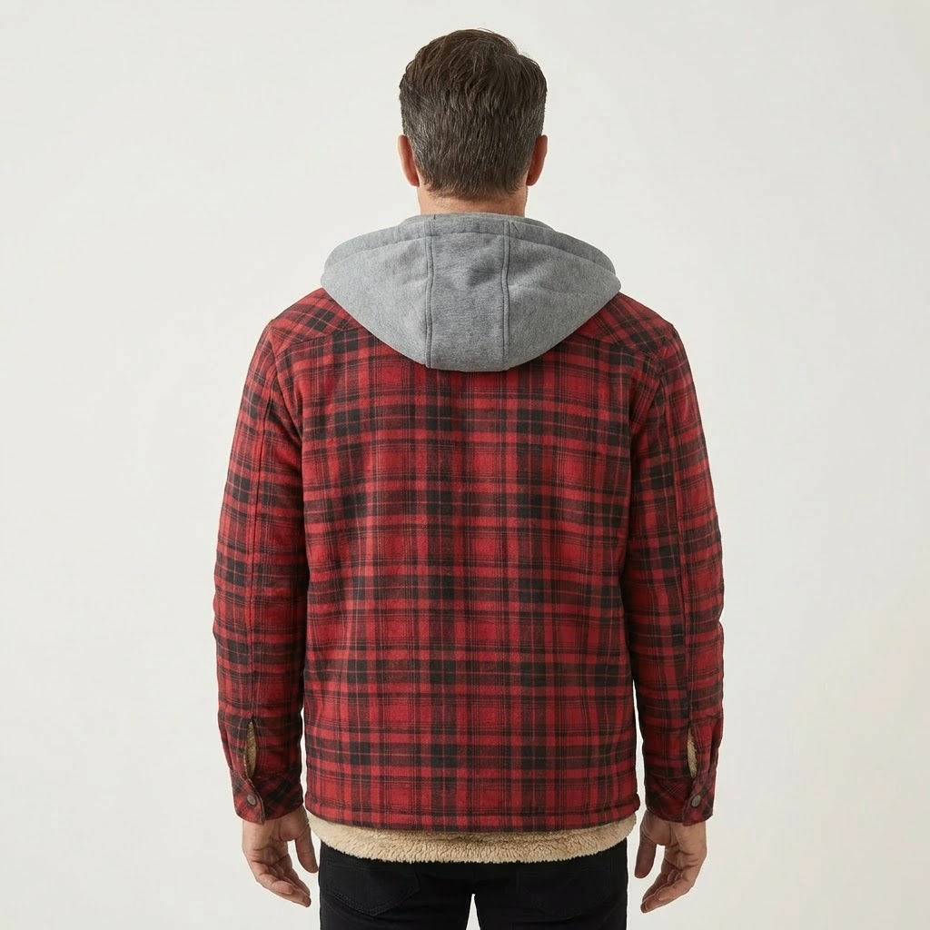 Dave | Plaid Insulated Jacket