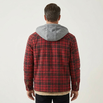 Dave | Plaid Insulated Jacket