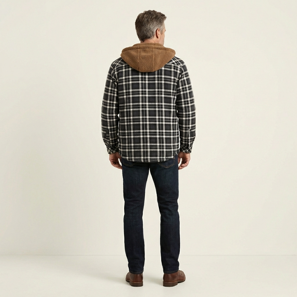 Dave | Plaid Insulated Jacket