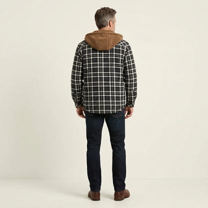 Dave | Plaid Insulated Jacket