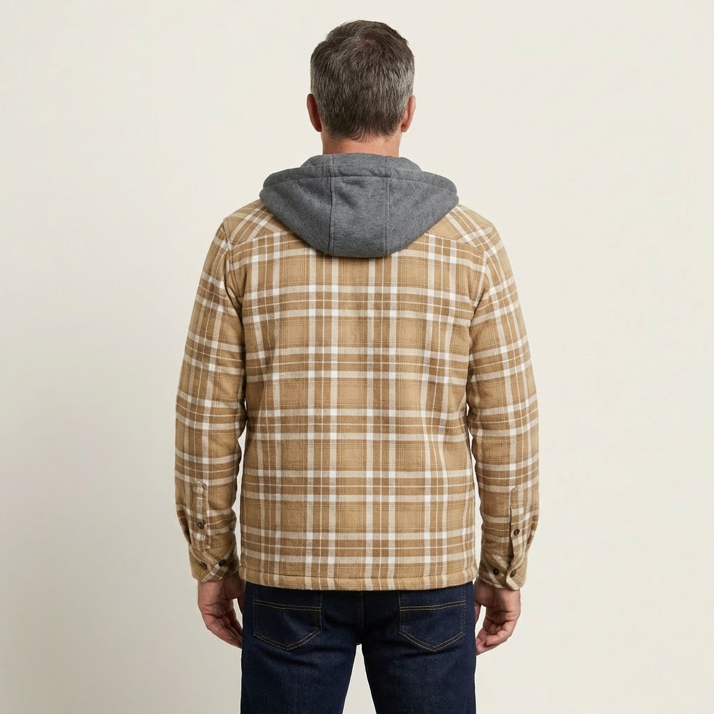 Dave | Plaid Insulated Jacket