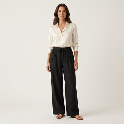 Miara | Wide-Leg Linen Pant