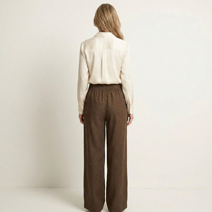 Miara | Wide-Leg Linen Pant