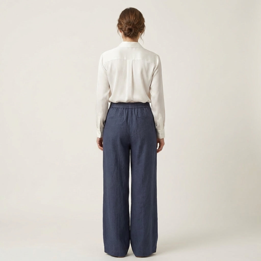 Miara | Wide-Leg Linen Pant