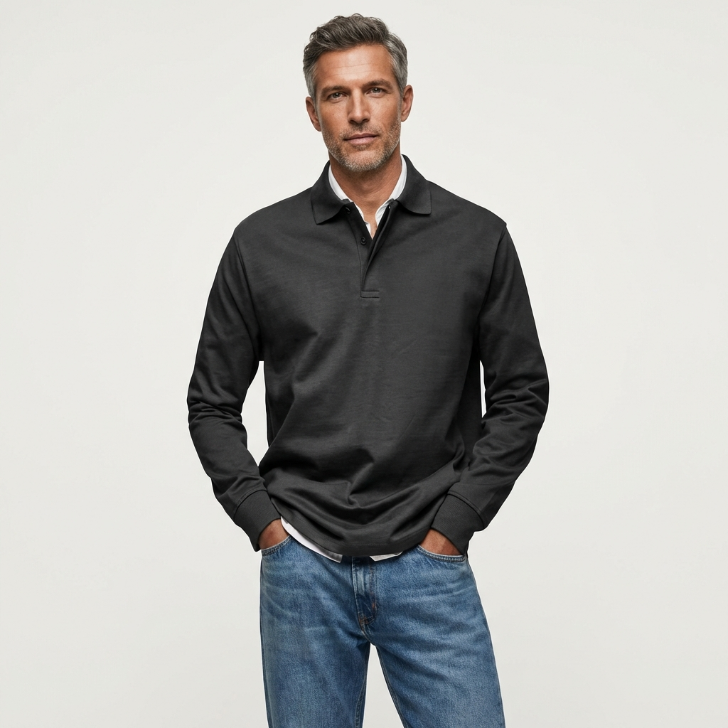 Jeremy | Cotton Knit Polo